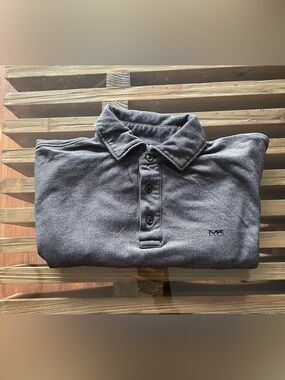 Michael Kors Men's Gray Polo Shirt